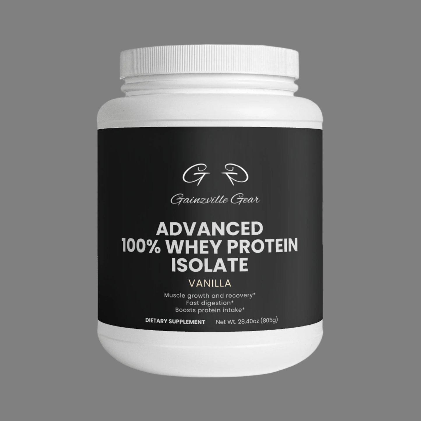 Advanced 100% Whey Protein Isolate (Vanilla)