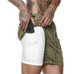 Compression training shorts