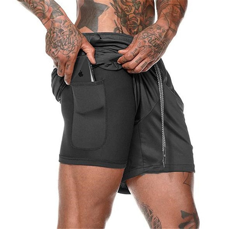 Compression training shorts