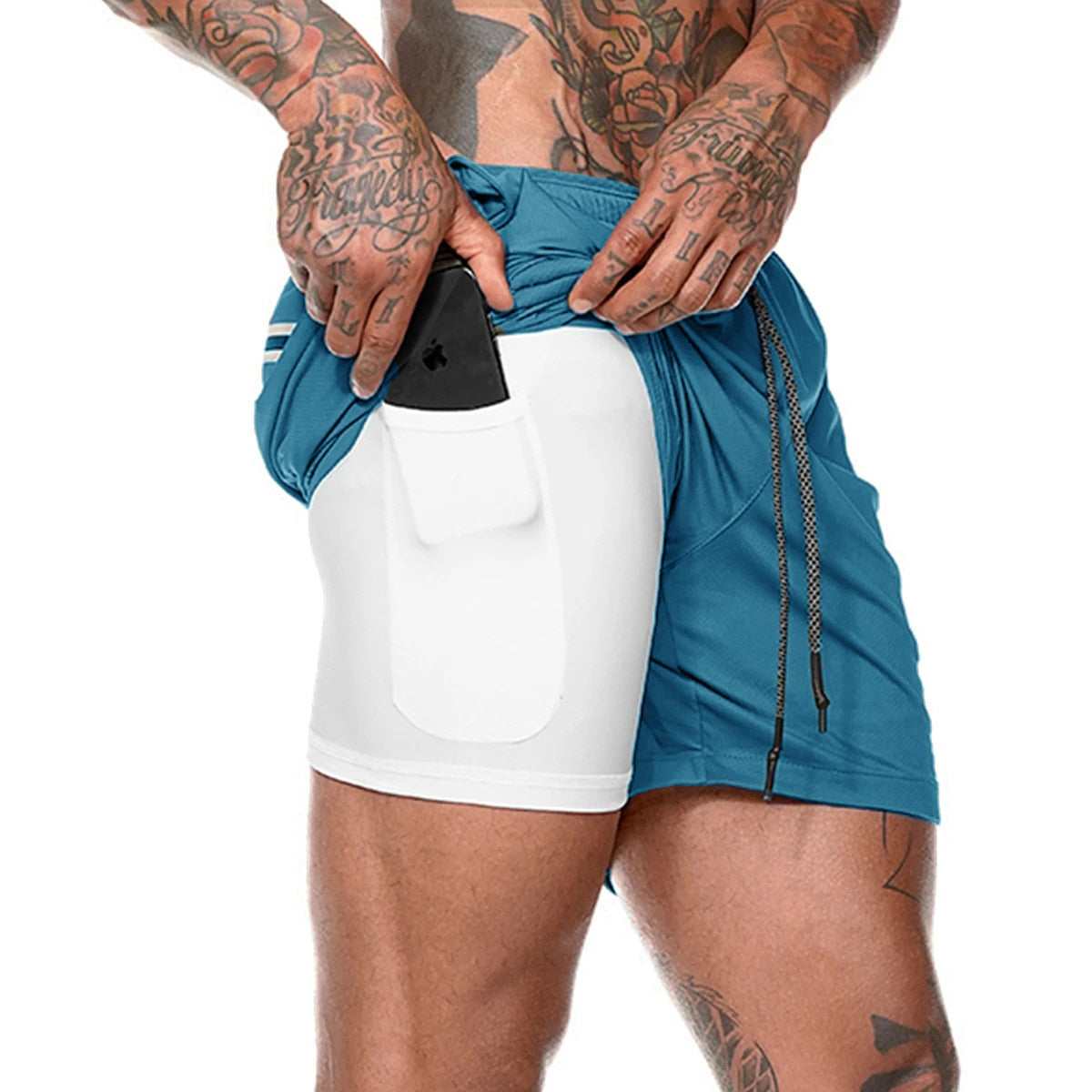 Compression training shorts