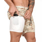 Compression training shorts