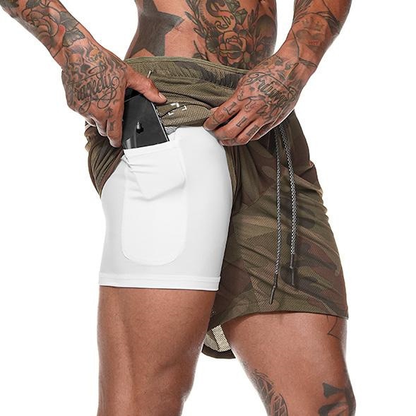 Compression training shorts