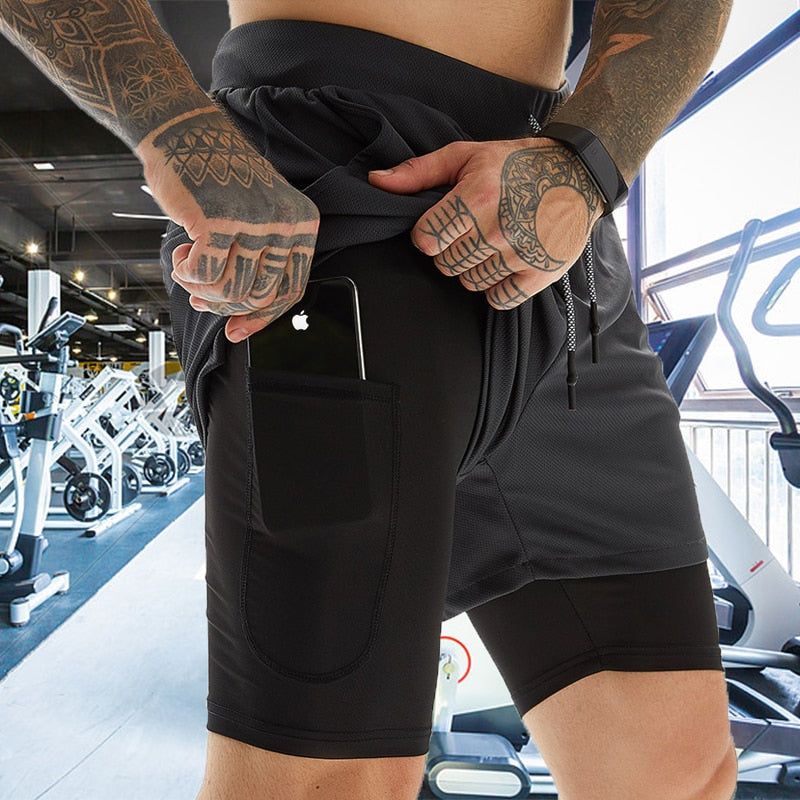Compression training shorts