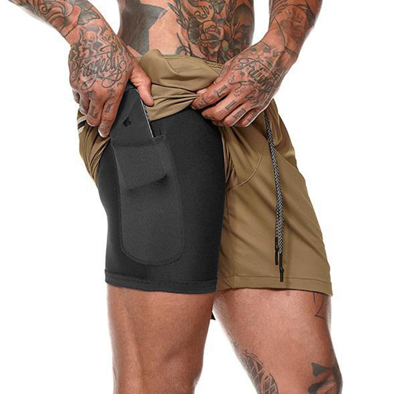 Compression training shorts
